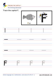 Pre K Writing ABCs Worksheet showing letter strokes and complete letters.