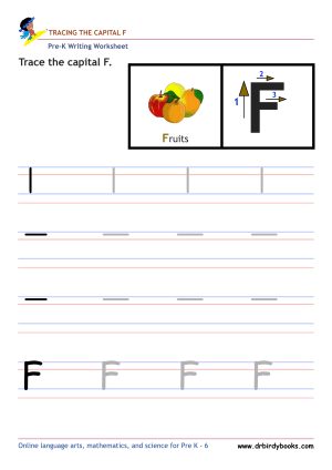 Pre K Writing ABCs Worksheet showing letter strokes and complete letters.
