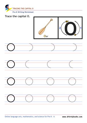 Pre K Writing ABCs Worksheet showing letter strokes and complete letters.