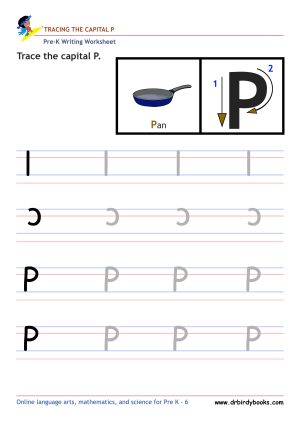Pre K Writing ABCs Worksheet showing letter strokes and complete letters.