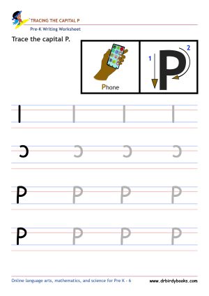 Pre K Writing ABCs Worksheet showing letter strokes and complete letters.
