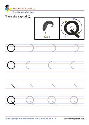 Pre K Writing ABCs Worksheet showing letter strokes and complete letters.