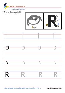 Pre K Writing ABCs Worksheet showing letter strokes and complete letters.