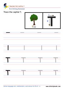 Pre K Writing ABCs Worksheet showing letter strokes and complete letters.