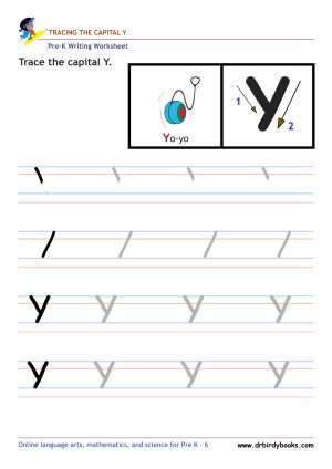 Pre K Writing ABCs Worksheet showing letter strokes and complete letters.